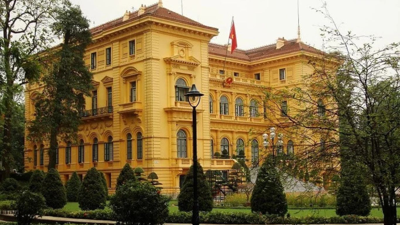 Ho Chi Minh Palace Presidential Palace in Hanoi.