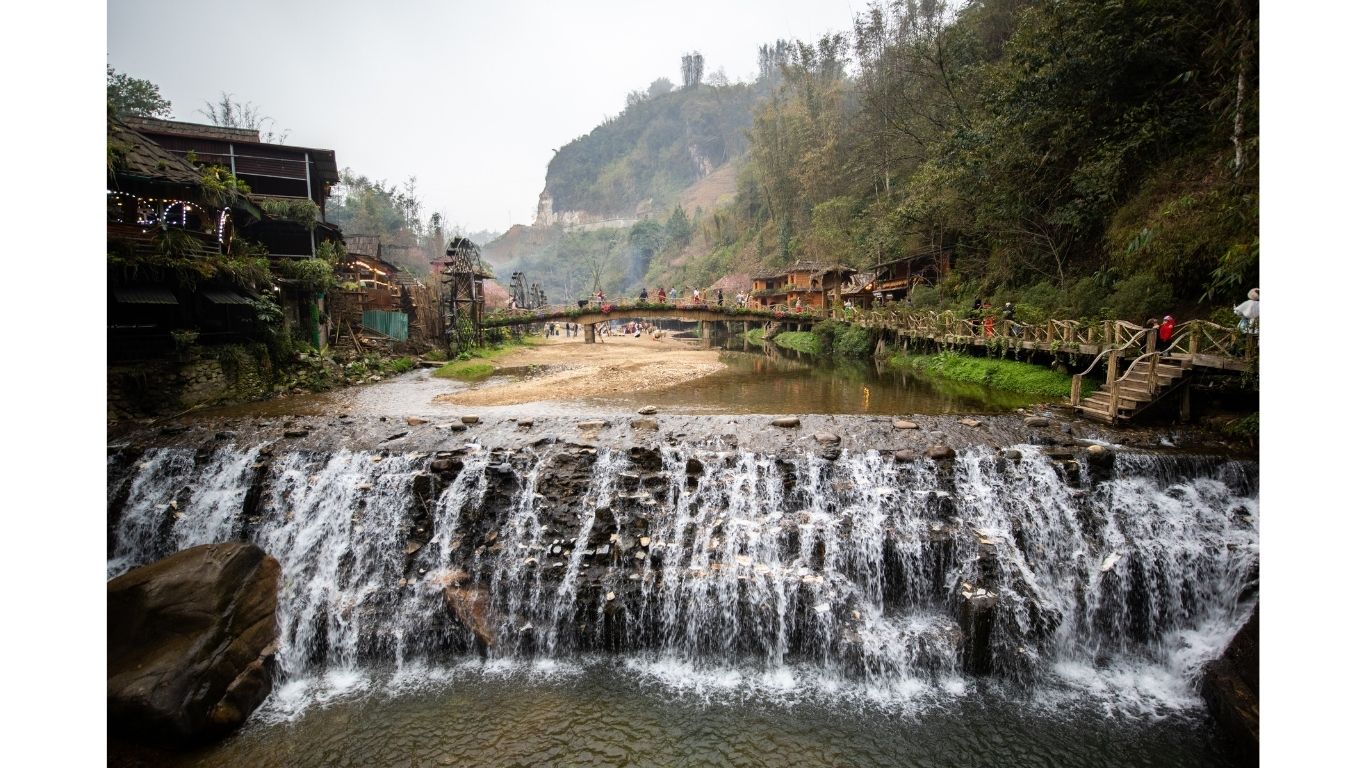 Cat Cat village Sapa Vietnam