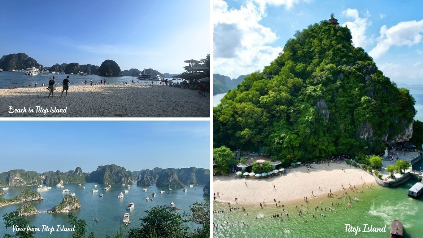 Ha Long Bay Titop island